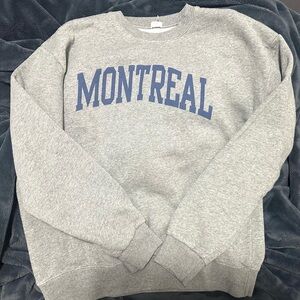 Brandy Melville Montreal Exclusive Sweatshirt
